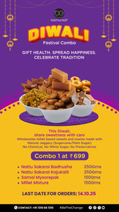 Diwali 2025 - Sweet and Snacks Combo